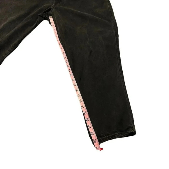 Vintage 90s L.A. Blues Women's Plus Size 18 Black Relaxed Denim Jeans - Picture 7 of 12